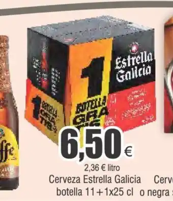 FROIZ Cerveza Estrella Galicia oferta