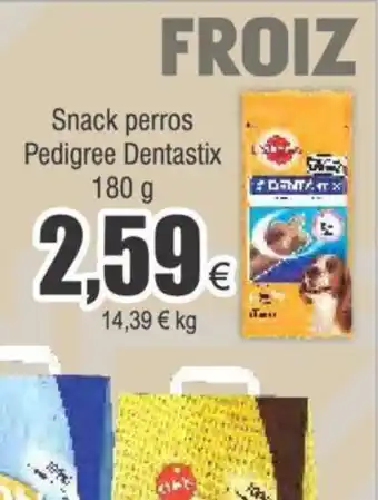 FROIZ Snack perros Pedigree Dentastix 180 g oferta