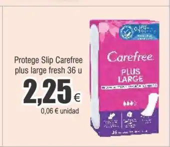 FROIZ Protege Slip Carefree plus large fresh 36 u oferta