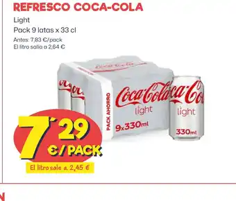 AhorraMas REFRESCO COCA-COLA oferta