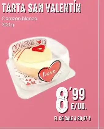 AhorraMas TARTA SAN VALENTÍN oferta