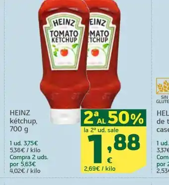 HiperDino HEINZ kétchup, 700 g oferta