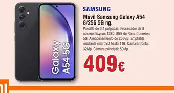 FROIZ Móvil Samsung Galaxy A54 8/256 5G ng oferta