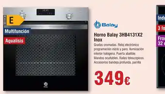 FROIZ Horno Balay 3HB4131X2 Inox oferta
