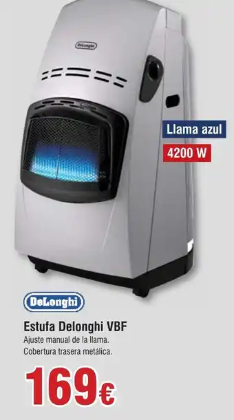 FROIZ Estufa Delonghi VBF oferta