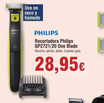 FROIZ Recortadora Philips QP2721/20 One Blade oferta