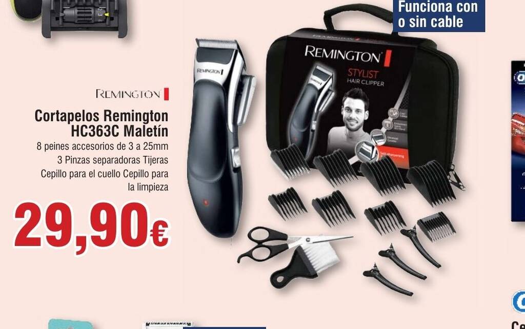 Cortapelos best sale remington hc363c