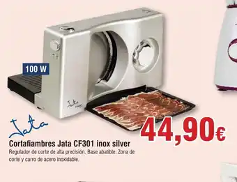 FROIZ Cortafiambres Jata CF301 inox silver oferta