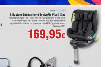 FROIZ Silla Auto Bebéconforrt EvolveFix Plus i-Size oferta
