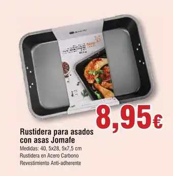 FROIZ Rustidera para asados con asas Jomafe oferta