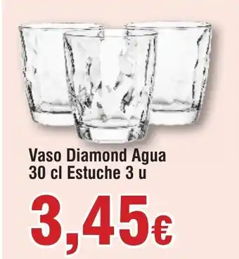 FROIZ Vaso Diamond Agua 30 cl Estuche 3 u oferta