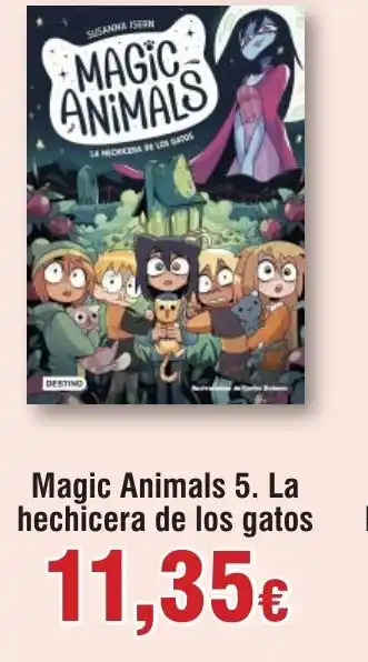 FROIZ Magic Animals 5. La hechicera de los gatos oferta