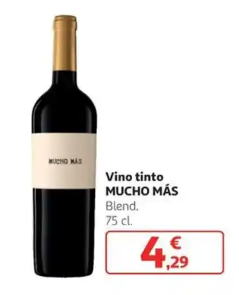 Alcampo Vino tinto MUCHO MÁS oferta