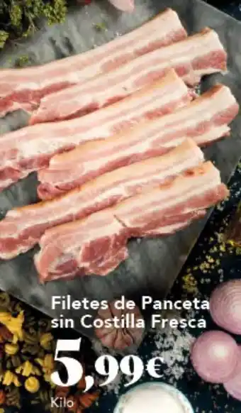 Gadis Filetes de Panceta sin Costilla Fresca oferta
