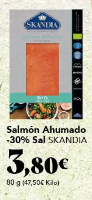 Gadis Salmón Ahumado -30% Sal SKANDIA oferta