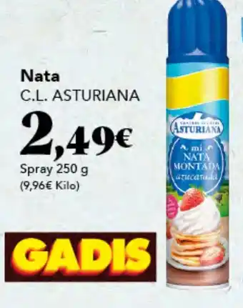 Gadis Nata C.L. ASTURIANA oferta