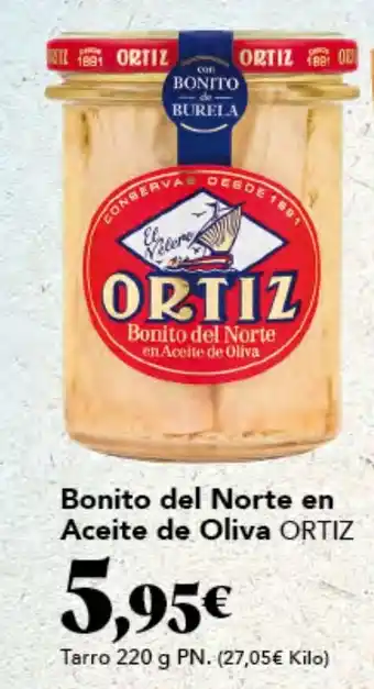 Gadis Bonito del Norte en Aceite de Oliva ORTIZ oferta