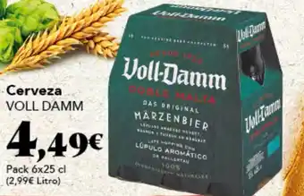 Gadis Cerveza VOLL DAMM oferta