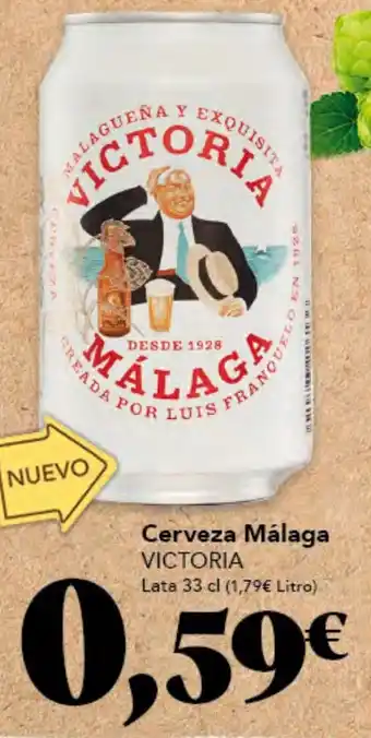 Gadis Cerveza Málaga VICTORIA oferta