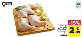 Carrefour Traseros de pollo Carrefour Formato ahorro El kg oferta
