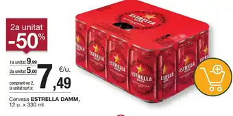 BonpreuEsclat Cervesa ESTRELLA DAMM, oferta