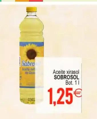 Plenus Supermercados Aceite xirasol SOBROSOL oferta