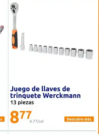 Action Juego de llaves de trinquete Werckmann oferta