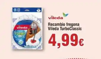 FROIZ Recambio fregona Vileda TurboClassic oferta