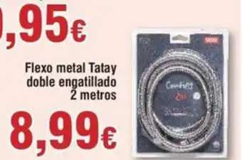 FROIZ Flexo metal Tatay doble engatillado 2 metros oferta