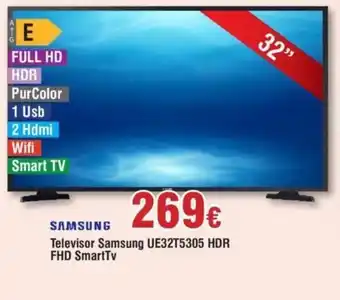 FROIZ SAMSUNG Televisor Samsung UE32T5305 HDR FHD SmartTv oferta