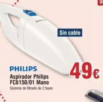 FROIZ PHILIPS Aspirador Philips FC6150/01 Mano oferta