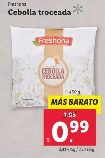 Lidl Cebolla troceada oferta