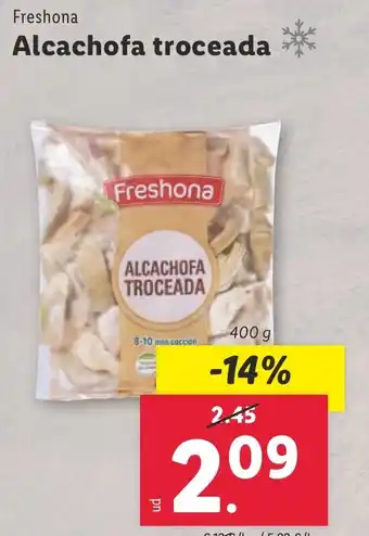 Lidl Alcachofa troceada oferta