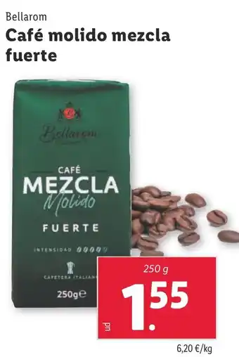 Lidl Café molido mezcla oferta