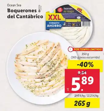 Lidl Boquerones! del Cantábrico oferta