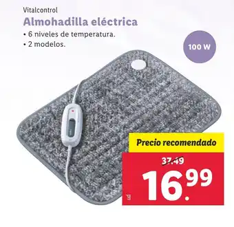 Lidl Almohadilla eléctrica oferta