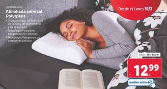 Almohada cervical online aldi