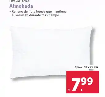 Lidl Almohada oferta