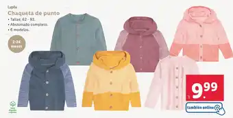 Lidl Chaqueta de punto oferta