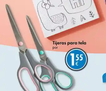 TEDi Tijeras para tela oferta