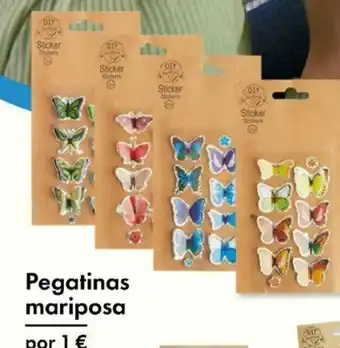 TEDi Pegatinas mariposa oferta