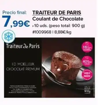 Costco TRAITEUR DE PARIS Coulant de Chocolate oferta
