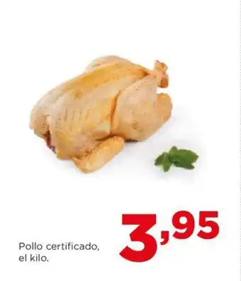 Alimerka Pollo certificado, el kilo. oferta