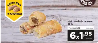 Alimerka Mini casadiella de nuez, 25 g. oferta