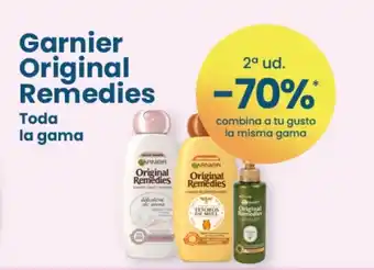 Clarel Garnier Original Remedies Toda la gama oferta