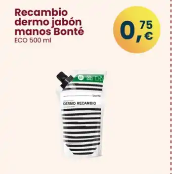 Clarel Recambio dermo jabón manos Bonté oferta