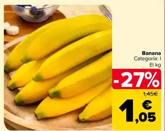 Carrefour Banana oferta