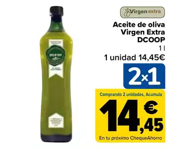 Carrefour Aceite de oliva Virgen Extra DCOOP oferta