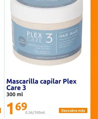 Action Mascarilla capilar Plex Care 3 oferta