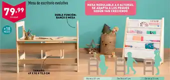 ALDI Mesa de escritorio evolutiva oferta